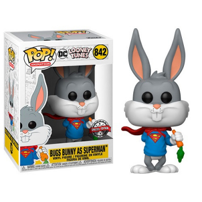 Pop! Animation: Looney Toons - Bugs Bunny as Superman FUNKO Pop! Animation: Looney Toons - Bugs Bunny as Superman FUNKO