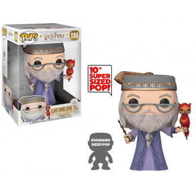 Pop! Harry Potter: Dumbledore with Fawkes 10 Inch FUNKO Pop! Harry Potter: Dumbledore with Fawkes 10 Inch FUNKO