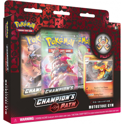 TCG Pokémon Champion's Path Pin Collection - Motostoke Gym POKEMON TCG Pokémon Champion's Path Pin Collection - Motostoke Gym POKEMON
