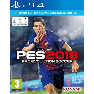 Pro Evolution Soccer 2018 (Pes 2018) Premium Edition PS4 Pro Evolution Soccer 2018 (Pes 2018) Premium Edition PS4