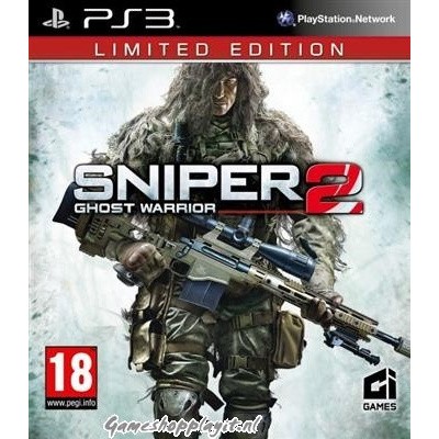 Sniper 2, Ghost Warrior (Limited Edition) PS3 Sniper 2, Ghost Warrior (Limited Edition) PS3