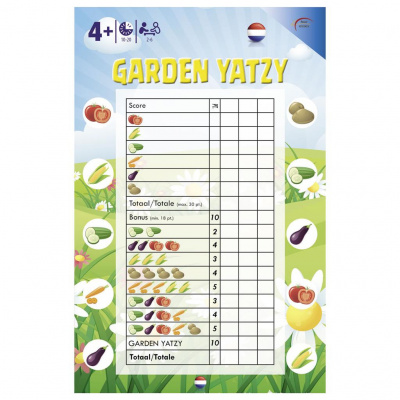 Garden Yatzy BORDSPELLEN Garden Yatzy BORDSPELLEN