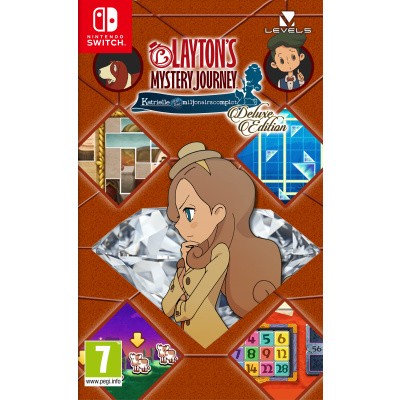 Layton's Mystery Journey: Katrielle en het Miljonairscomplot - Deluxe Edition Nintendo Switch Layton's Mystery Journey: Katrielle en het Miljonairscomplot - Deluxe Edition Nintendo Switch