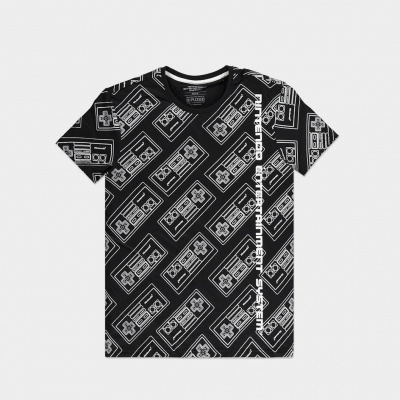 Nintendo - NES AOP Men's T-shirt - L Nintendo - NES AOP Men's T-shirt - L