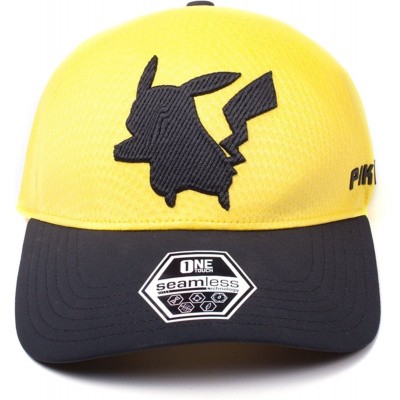 Pokemon - Pikachu Seamless Curved Bill Cap MERCHANDISE Pokemon - Pikachu Seamless Curved Bill Cap MERCHANDISE