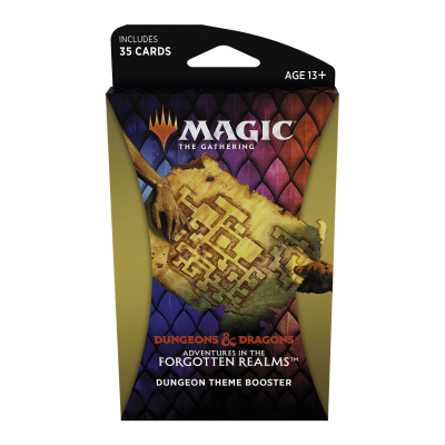 TCG Magic The Gathering D&D Forgotten Realms Dungeon Theme Booster MAGIC THE GATHERING TCG Magic The Gathering D&D Forgotten Realms Dungeon Theme Booster MAGIC THE GATHERING