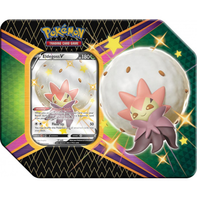 TCG Pokémon Shining Fates Tin - Eldegoss V POKEMON TCG Pokémon Shining Fates Tin - Eldegoss V POKEMON