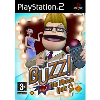 Buzz! The Music Quiz (Game Only) PS2 Buzz! The Music Quiz (Game Only) PS2