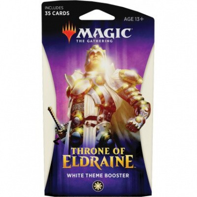TCG Magic The Gathering White Theme Booster Pack Throne Of Eldraine MAGIC THE GATHERING TCG Magic The Gathering White Theme Booster Pack Throne Of Eldraine MAGIC THE GATHERING