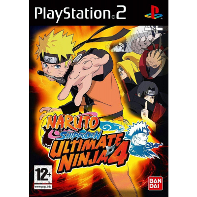 Naruto Shippuden Ultimate Ninja 4 PS2 Naruto Shippuden Ultimate Ninja 4 PS2