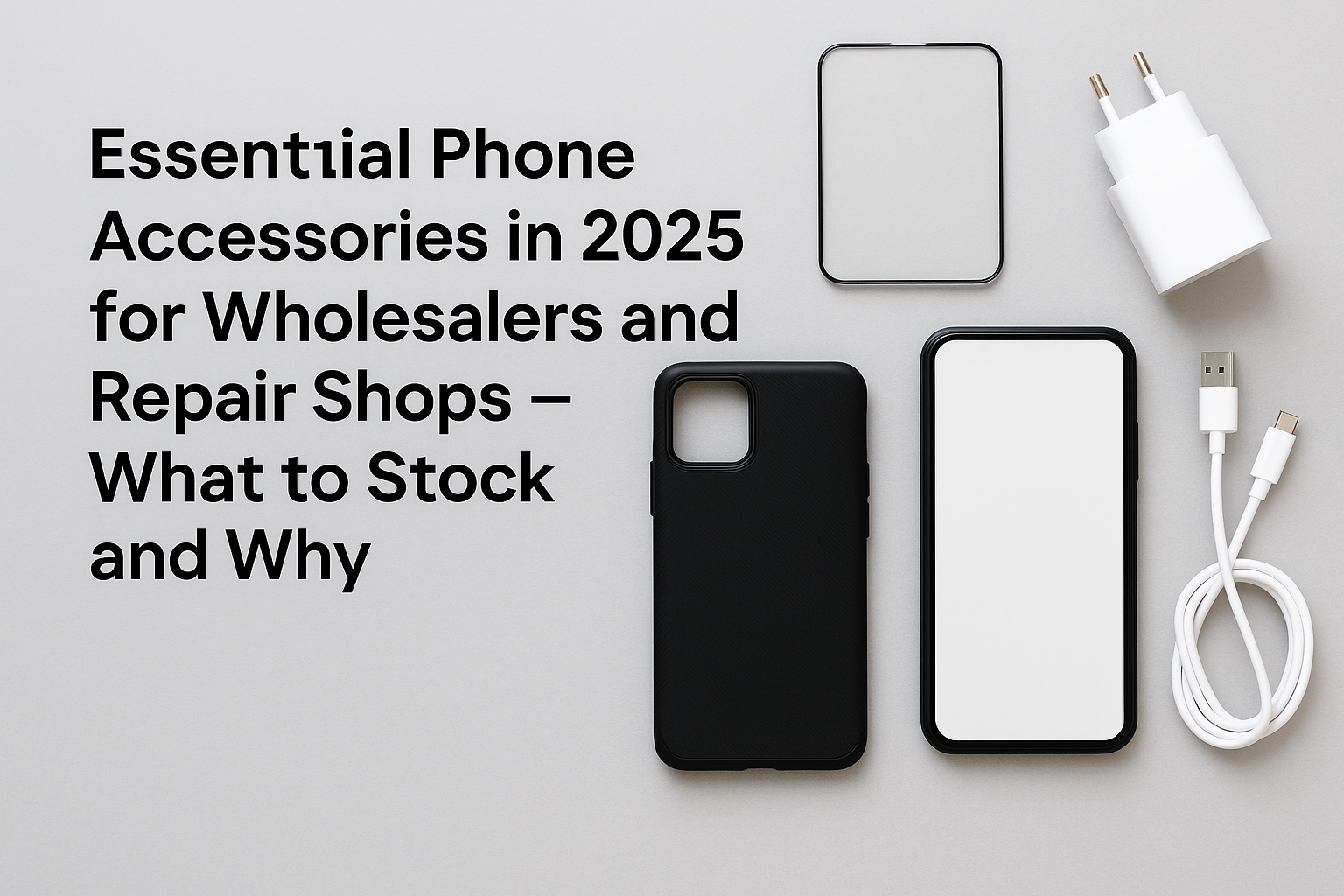 Essential Phone Accessories in 2025 for Wholesalers and Repair Shops