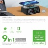 Image of Wave WA-331 USB Charger Hub 110W 8-Port Desktop Multiple USB + PD Charging Station