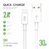 Afbeelding van Wave WA-163 Quick Charger 2A Lighning Cable 30 CM (wit)
