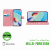 Image of Wave Leather Book Case iPhone 18 Pro Max - Pink