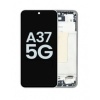 Afbeelding van Samsung Galaxy A37 (SM-A376) Service Pack LCD Scherm Met Frame (White)