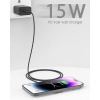 Image of Wave WA-263 Magsafe Wireless Charger 3in1 15W (Black) -US