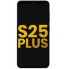 Image of Samsung Galaxy S25 Plus Service Pack LCD Display Assembly With Frame (Black) -LSC