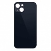 Image of Big Hole Battery Back Glass Cover Replacement iPhone 13 - Black