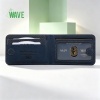 Afbeelding van Wave Card Wallet Leather MagSafe Luxe - Blauw