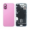 Bild von Back Glass Replacement For iPhone 16 Plus With Steel Plate+Magnet+NFC - Pink