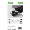 Image of Wave WA-404 Display Port (Male) to HDMI (Female) 4K HD Cable