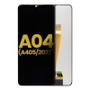 Image of Samsung Galaxy A04 (A045F) service pack LCD Display Assembly No Frame (Black) -Y