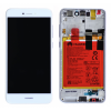 Image of huawei P9 Lite Service pack LCD Display Assembly With Frame +Battery (White)