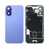 Image of Back Glass Replacement For iPhone 16 With Steel Plate+Magnet + NFC - Blue