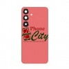 Image of Samsung S25 Back Covers + Camera lens (Red) -LK