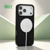 Afbeelding van Wave Magsafe Hoes met portemonnee iPhone 17 - Zwart