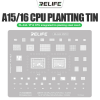 Image of Relife RL-044 IPZ13 A15 A16 CPU Stencil For All iPhone 14 Models