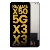 Image of Realme X3 4G / Realme X50 5G service pack LCD Display Assembly No Frame (Black) -LM