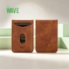 Afbeelding van Wave Card Wallet Leather MagSafe Luxe - Bruin
