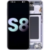 Image of Samsung Galaxy S8 (SM-G950F) Pulled LCD Display Assembly With Frame (Violet) – KKY