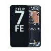 Afbeelding van Samsung Galaxy Z Flip7 FE (SM-F761B) Service Pack LCD Scherm Met Frame (Black)