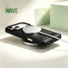 Afbeelding van Wave Magnetische Hoes met Stand iPhone 13 Pro Max - Zwart