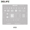 Image of RELIFE RL-044 IPZ5 For iPhone XS / Xs Max / XR Series BGA Reballing Stencils Middle Layer Ball Plant
