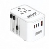 Bild von Wave WA-382 Multifunctional Cube Travel Adapter + Universal Hole 20W