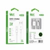 Afbeelding van Wave WA-163 Quick Charger 2A Lighning Cable 30 CM (wit)