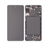 Afbeelding van Samsung Galaxy A71 Pulled B-Grad LCD Scherm Met Frame (Zwart)
