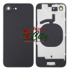 Image of Back Glass Replacement For iPhone 16e With Steel Plate - Black