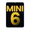 Image of Apple iPad Mini 6 FOG LCD Display Assembly With Touch (Black) -LSMS