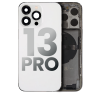 Image of Apple iPhone 13 Pro Pulled Mid-Frame Housing with Parts No Battery (White) - KGS
