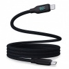 Bild von Wave WA-448B Type-C to Type-C Nylon Fully Compatible Data Cable 1M (Black)