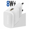 Image of Samsung Travel Adapter 8W USB-A EP-TA50EWE Bulk (White)
