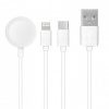Image of Watch Magnetic Wireless Charger USB-A 3in1 1M