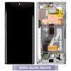 Image of Samsung Galaxy Note 10 (N970F) LCD Display Assembly With Frame (Aura Glow / Silver)