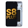 Image of Samsung Galaxy S8 Plus Refurbished LCD Display Assembly With Frame (Coral Blue)