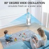 Afbeelding van PureBreeze 180° – Bladeless Ventilator & Luchtreiniger | Stille Tower Fan (Only Cold)