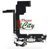 Image of Apple iPhone 15 Pro Max Ori Charging Port Flex Cable (Black) - LSY